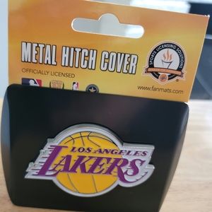 LA LAKERS LEGENDARY LOGO METAL TOW HITCH COVER HIGH QUALITY REPRESENT